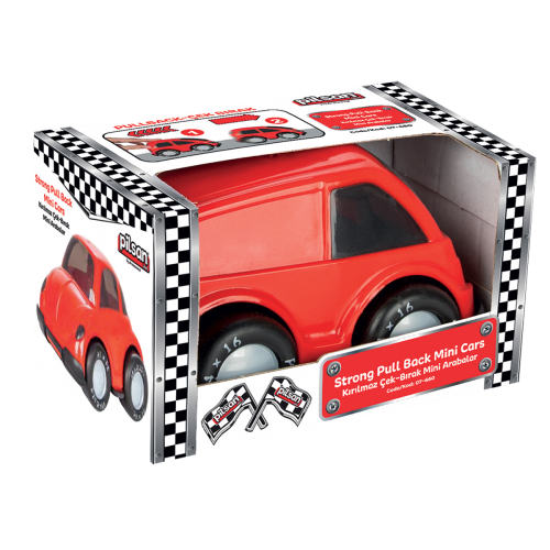 Kırılmaz Çekbırak Mini Araba