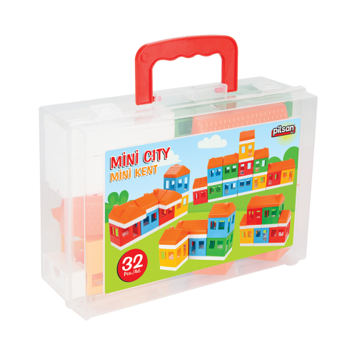 Çantalı Mini Kent 32 Parça