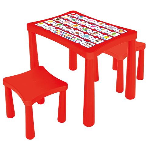 Story Table w Two Stools
