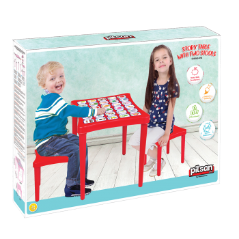 Story Table w Two Stools