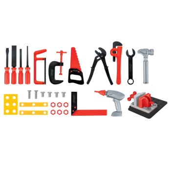 Tool Bag with Accessories (34 Pieces)