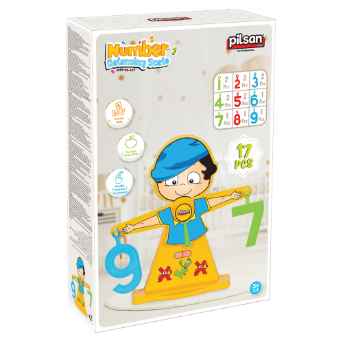 Number Balance 17 Pcs