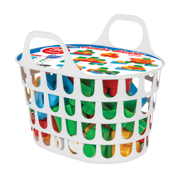 Jumbo Blocks in Basket 36 Pcs
