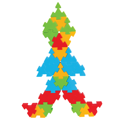 Funny Blocks (128 Pieces)