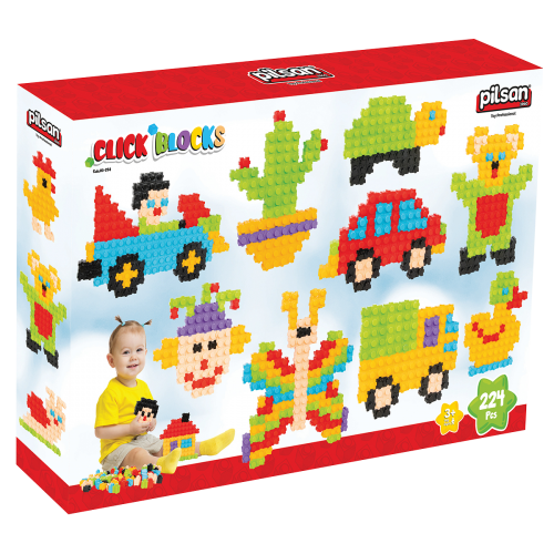 Çıt Çıt Bloklar (224 Parça)