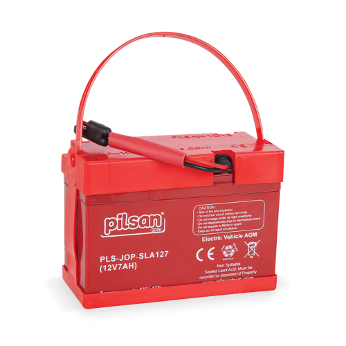 12 Volt 7 Ah Kısa Kablo Akü Seti