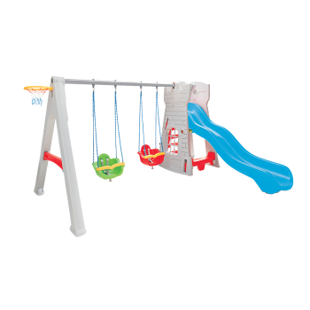 Castle Swing and Slide Set