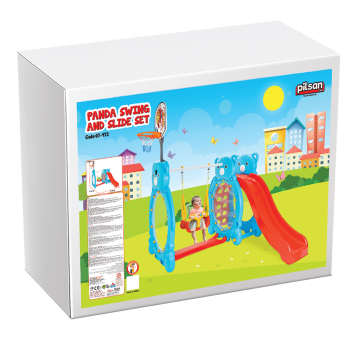 Panda Swing and Slide Set