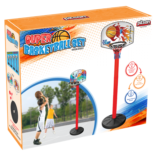 Süper Basketbol Seti Ayaklı