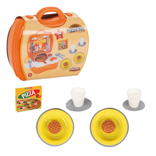 Pizza Set with Carrying Case (34 pcs)