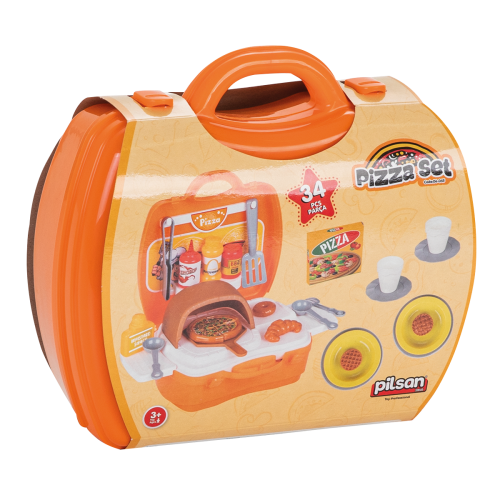 Pizza Set with Carrying Case (34 pcs)