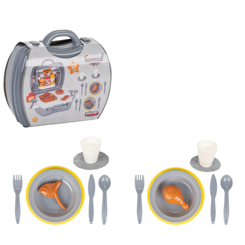 Barbecue Set with Carrying Case