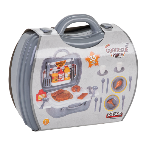 Barbecue Set with Carrying Case