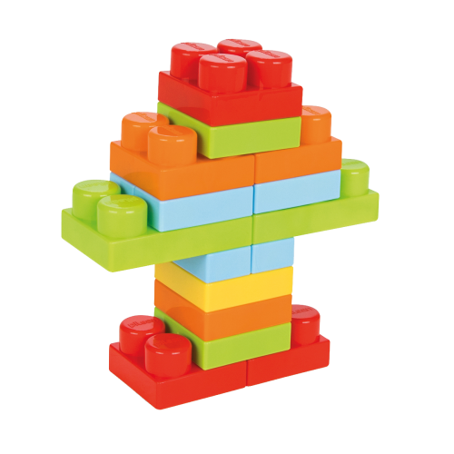 Master Blocks in Trolley 56 Pcs