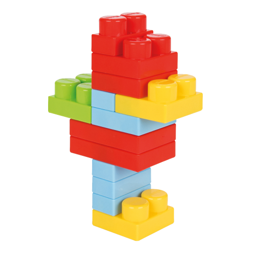 Master Blocks in Trolley 56 Pcs