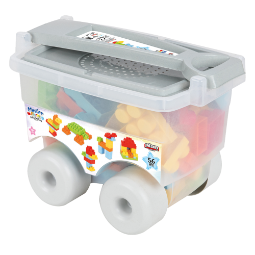 Master Blocks in Trolley 56 Pcs