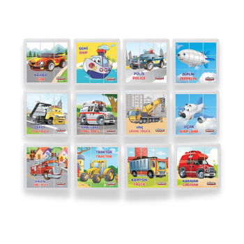 Taşıtlar Puzzle Set