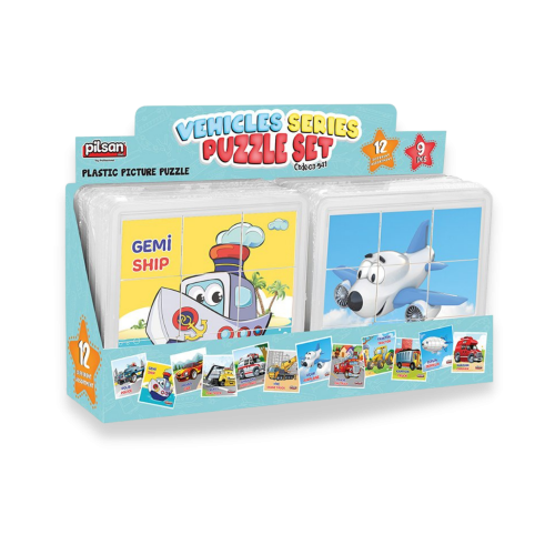 Taşıtlar Puzzle Set