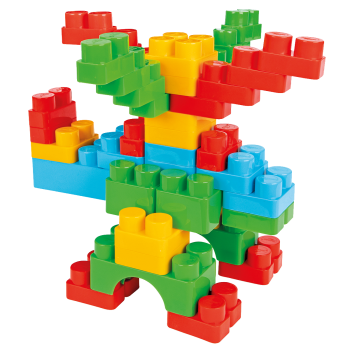 Jumbo Blocks in Chest 166 Pcs