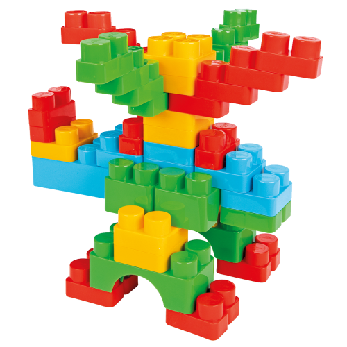 Jumbo Blocks in Chest 166 Pcs