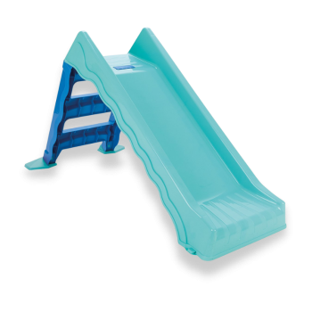 Foldable Wavy Slide with Water Diverter