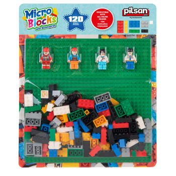 Aksesuarlı Micro Bloklar (120 Parça)