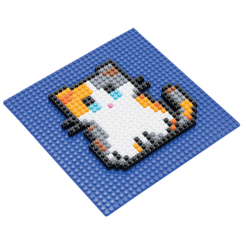 Pixel 3D Bloklar Tablalı (513 Parça)