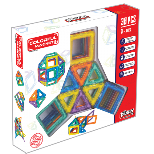 Renkli Magnetler 30 Parça