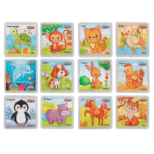 Kare Puzzle 36 Parça