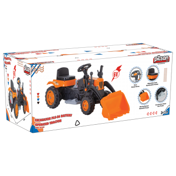 Excavator Pls-26 Kepçeli 6v Akülü Traktör