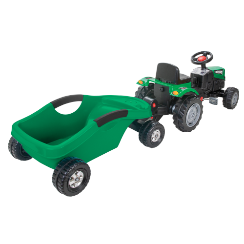Power Pedallı Big Trolley Traktör