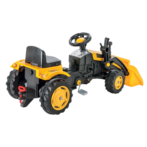 Active Pedal Operated Tractor with Loader
